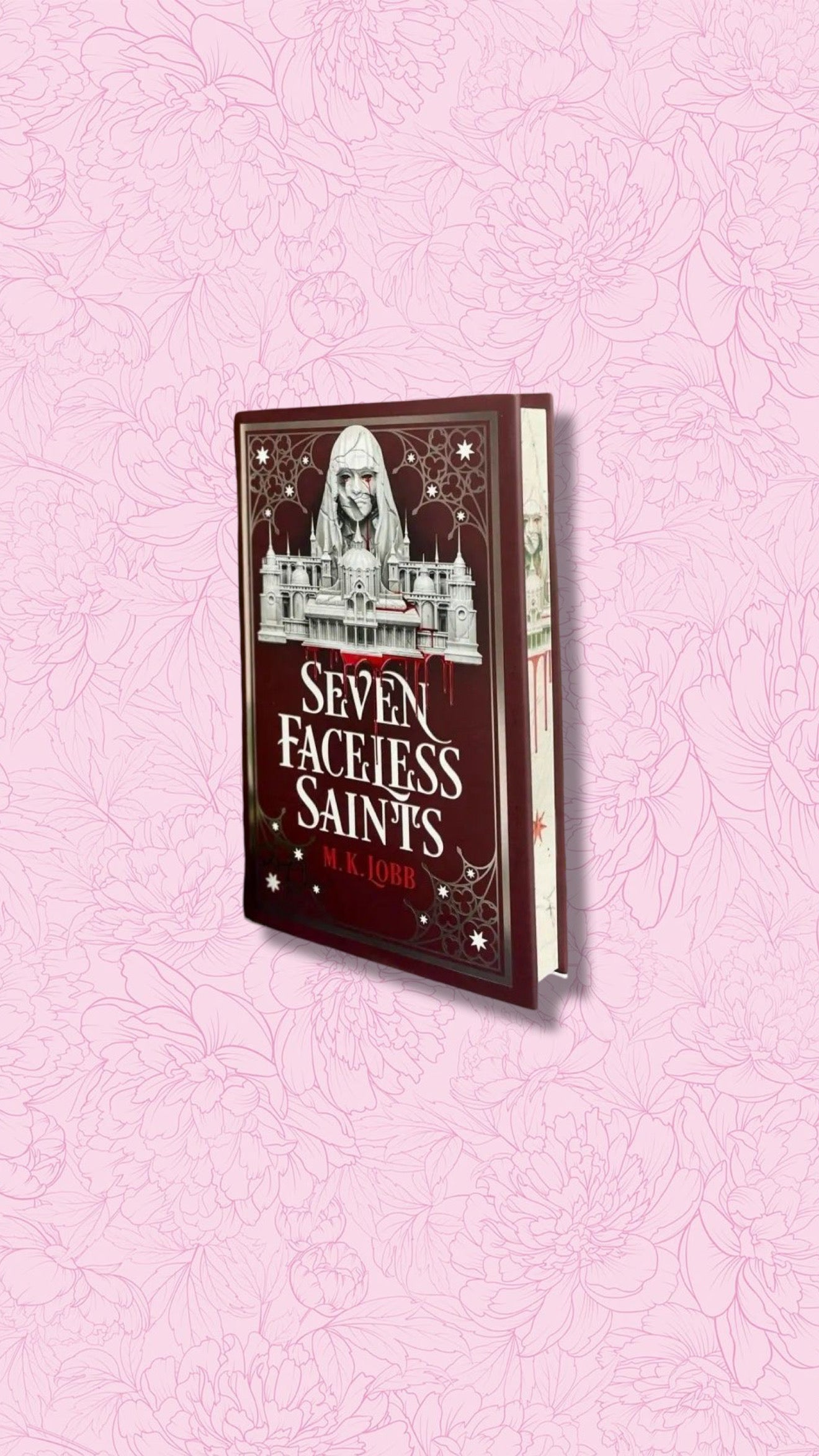 Seven Faceless Saints by M.K. Lobb (Fairyloot)